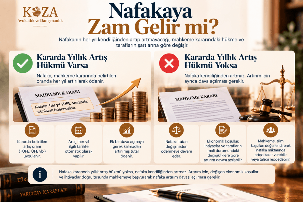 Nafakaya zam gelir mi