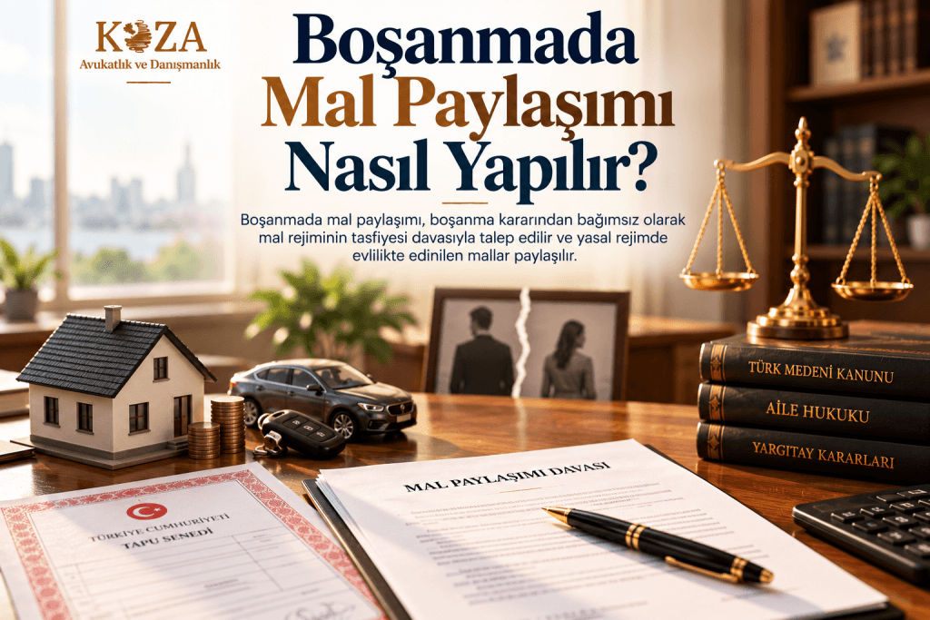 Boşanmada mal paylaşımı nasıl yapılır