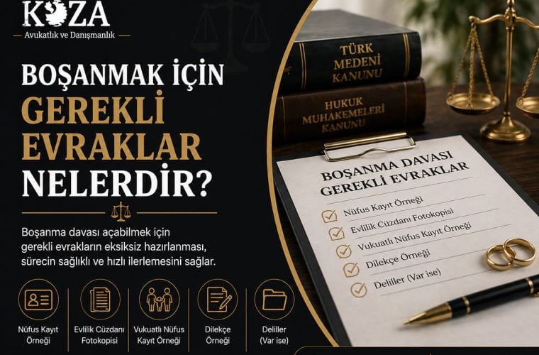Boşanmak İçin Gerekli Evraklar Nelerdir?