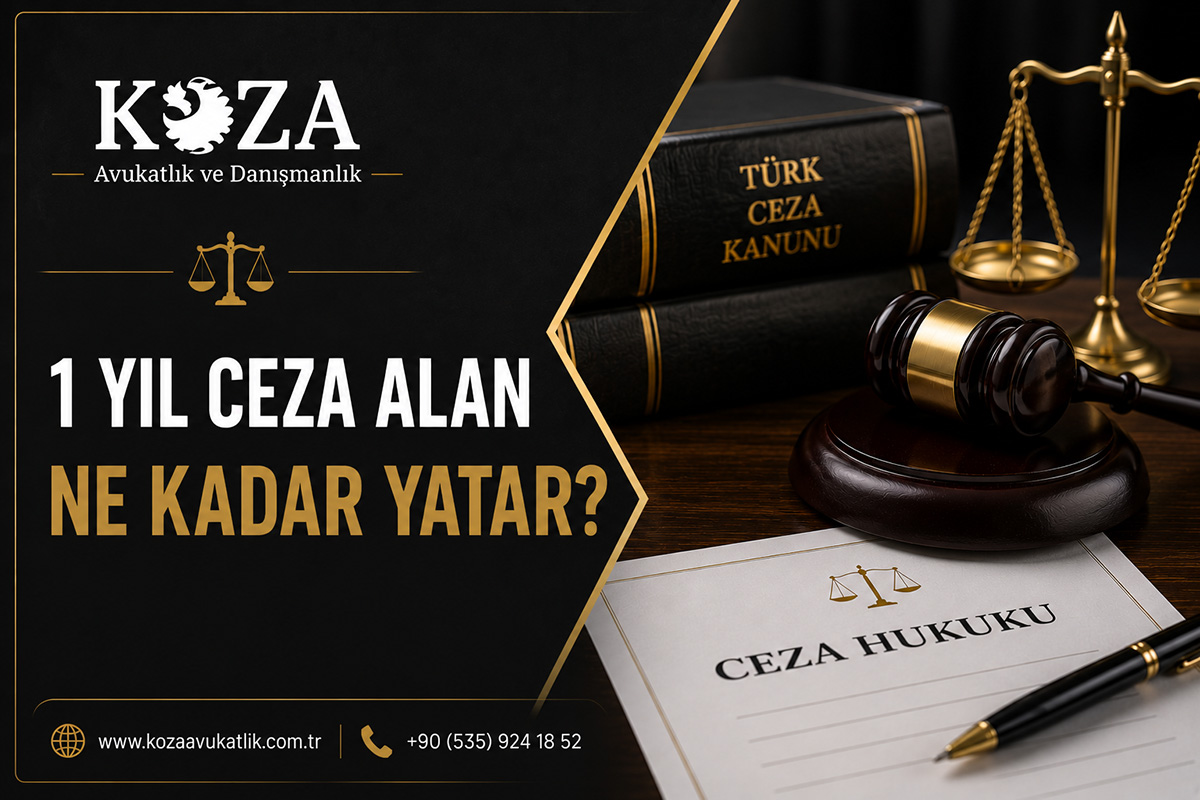 1 Yıl Ceza Alan Ne Kadar Yatar?