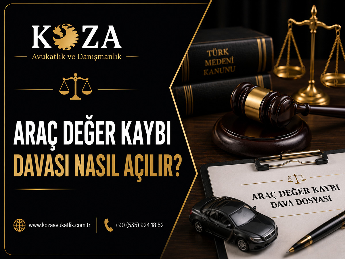 Araç Değer Kaybı Davası Nasıl Açılır? - Hukuki Makale
