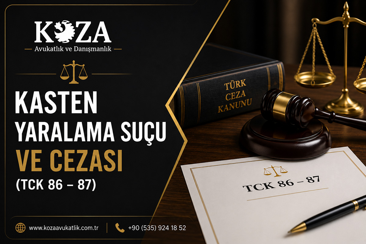 Kasten Yaralama Suçu ve Cezası (TCK 86 – 87) - Hukuki Makale