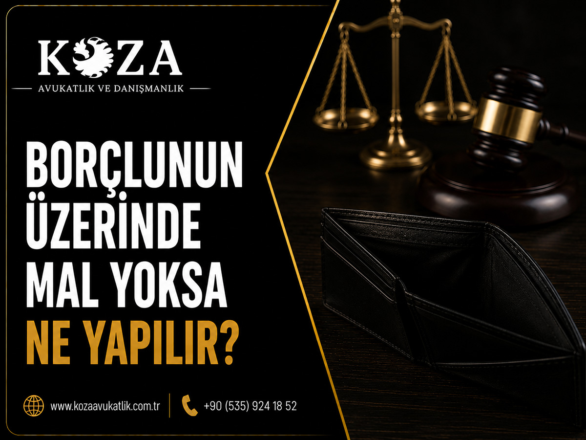 Borçlunun Üzerinde Mal Yoksa Ne Yapılır? - Hukuki Makale