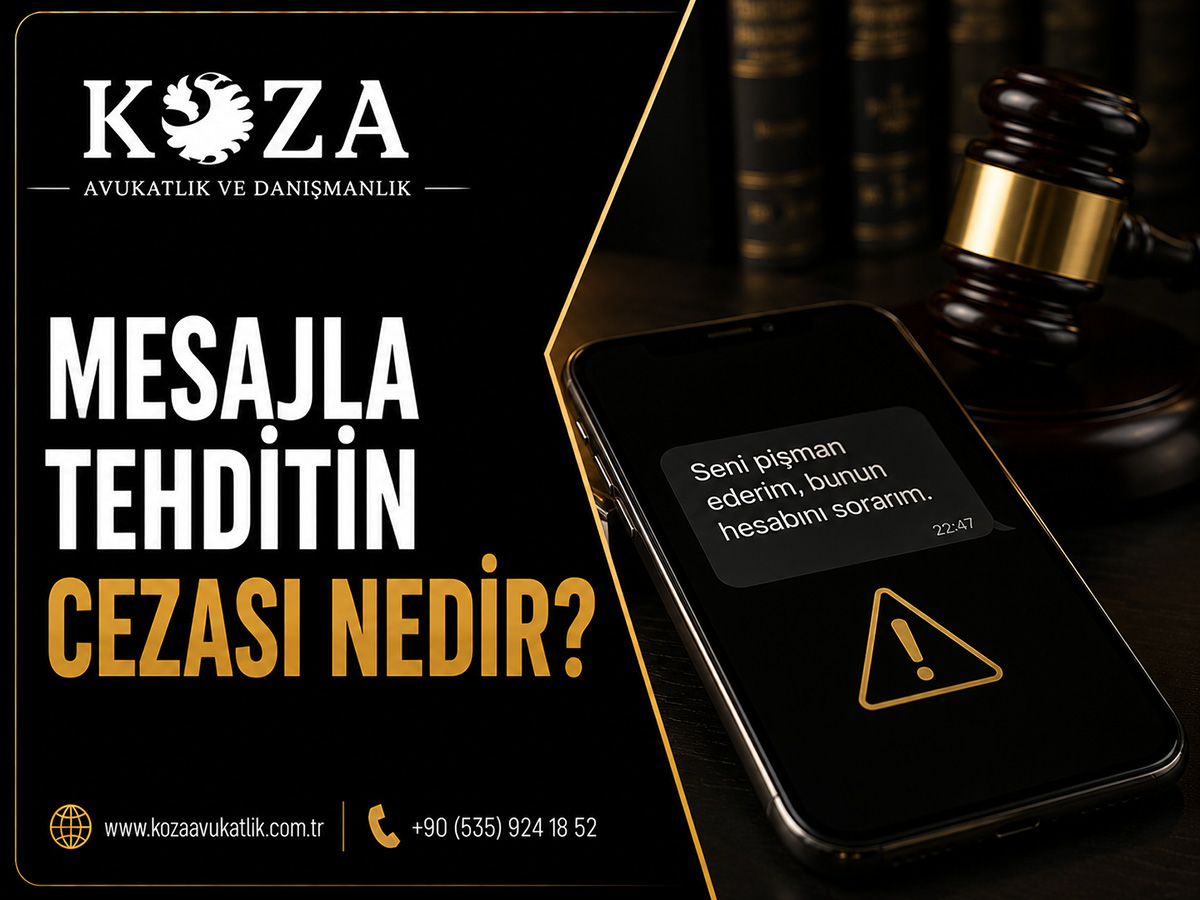 Mesajla Tehditin Cezası Nedir? - Hukuki Makale
