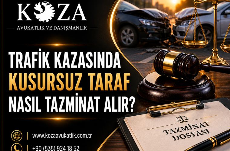 Trafik Kazasında Kusursuz Taraf Nasıl Tazminat Alır? 3 trafik kazasinda kusursuz taraf nasil tazminat alir
