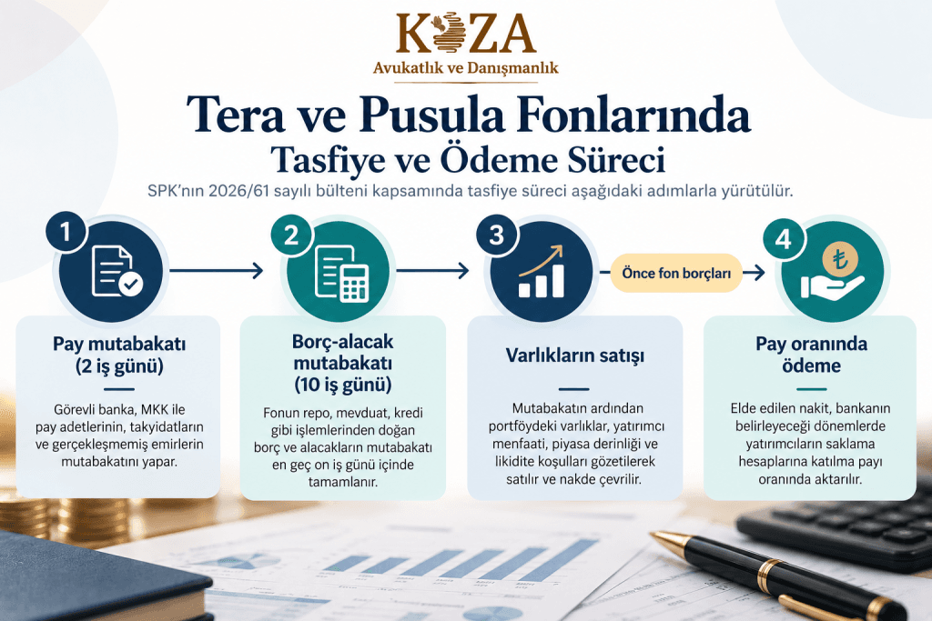Tera ve Pusula fonlarında tasfiye ve yatırımcıya ödeme süreci